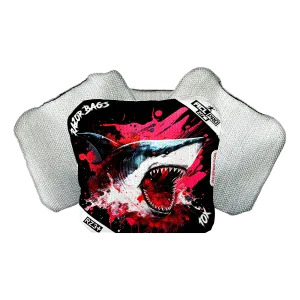 10X | Shark Black Series | ACL PRO Razor Cornhole Bags
