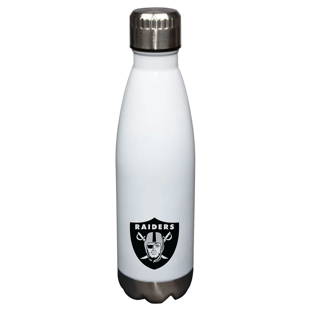 17oz White Las Vegas Raiders Glacier Water Bottle