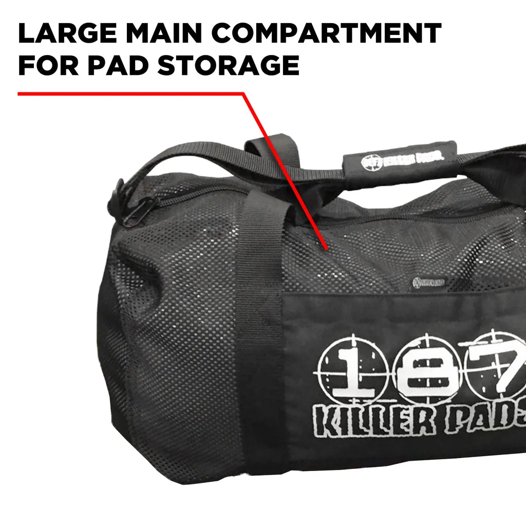 187 Mesh Duffle Bag Black