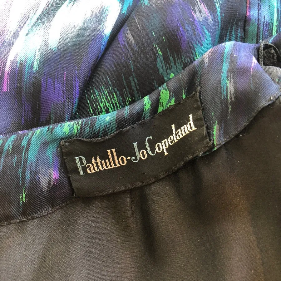 1950's Pattullo-Jo Copeland Couture Cocktail Dress