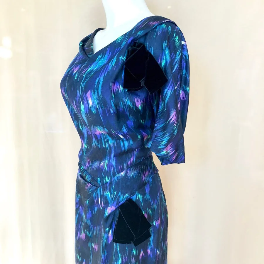 1950's Pattullo-Jo Copeland Couture Cocktail Dress