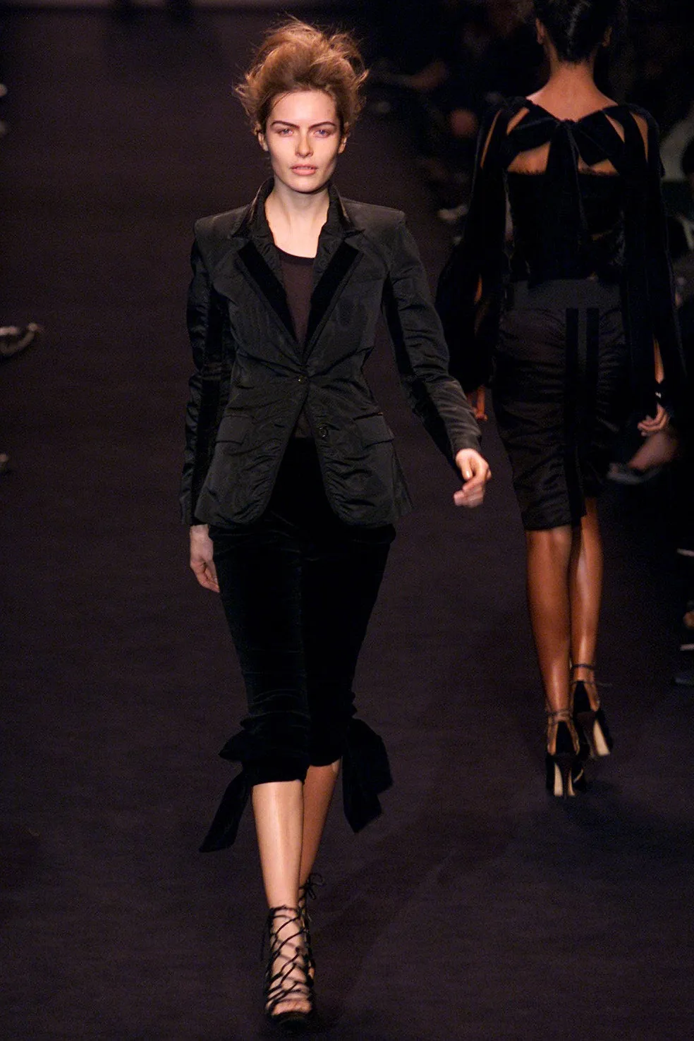 2002 F/W Taffeta Velvet Jacket