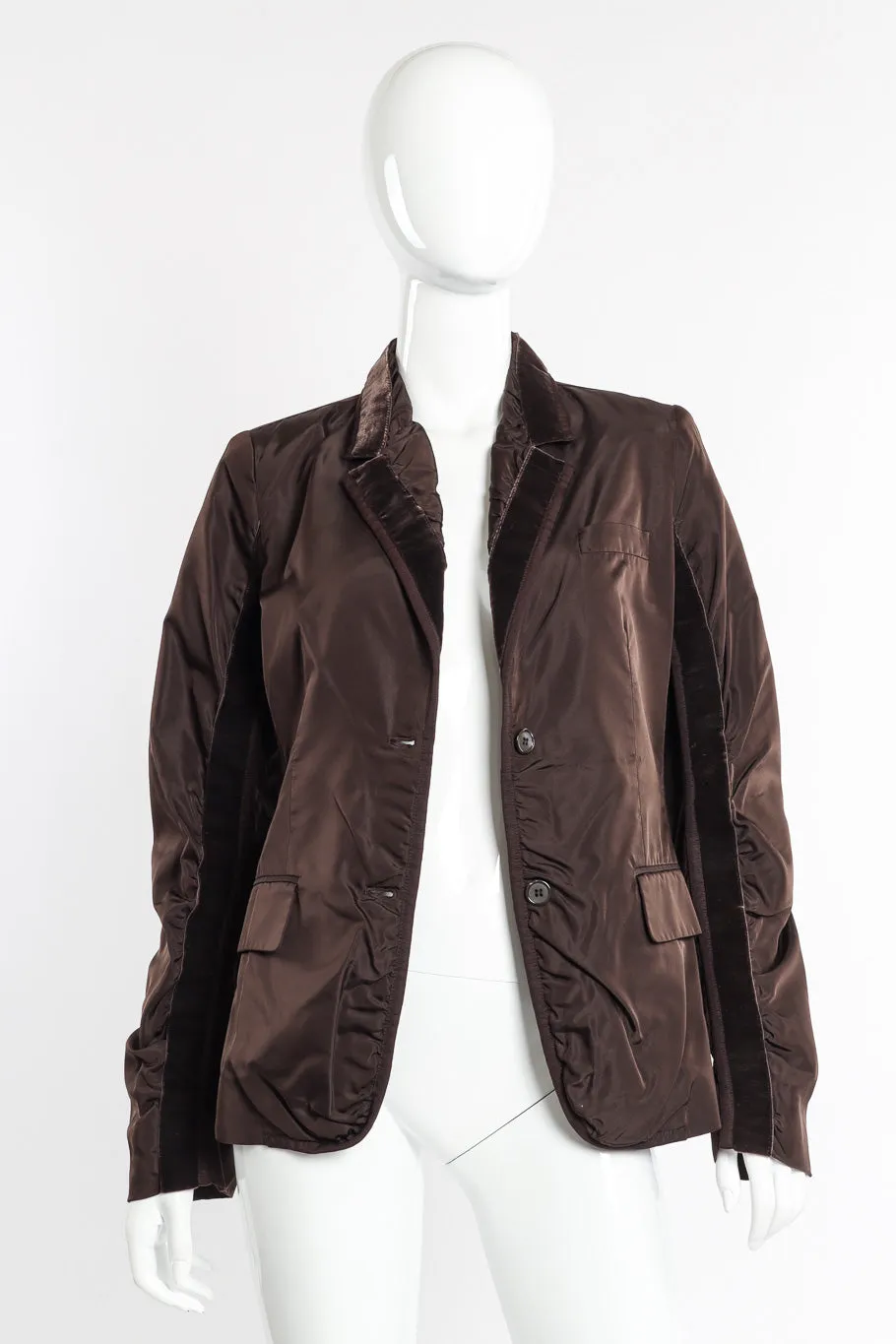 2002 F/W Taffeta Velvet Jacket