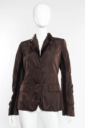 2002 F/W Taffeta Velvet Jacket
