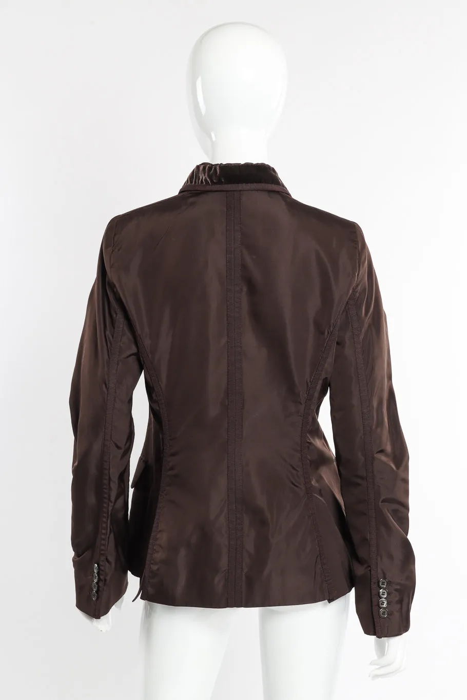 2002 F/W Taffeta Velvet Jacket