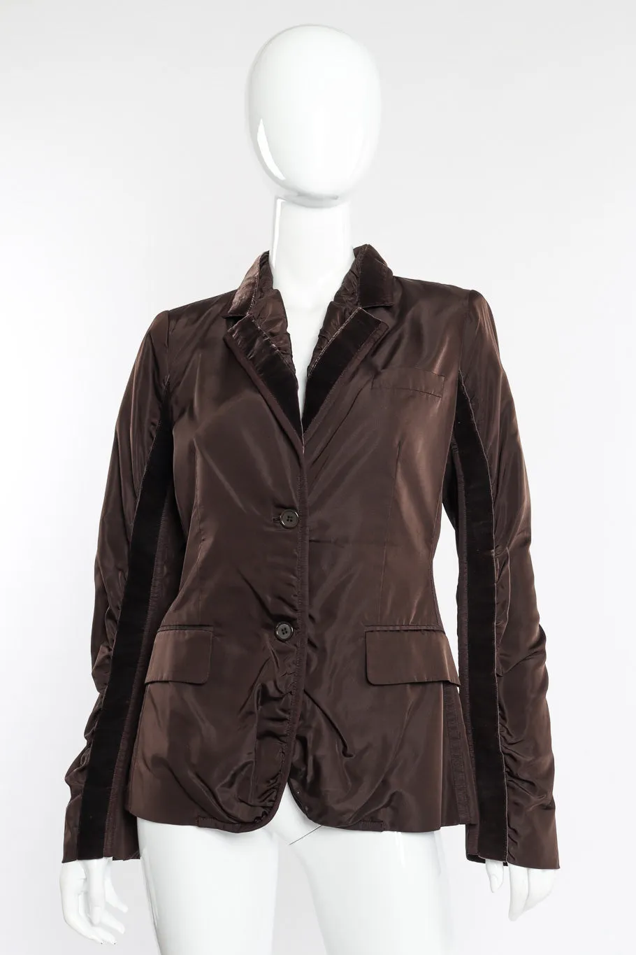 2002 F/W Taffeta Velvet Jacket