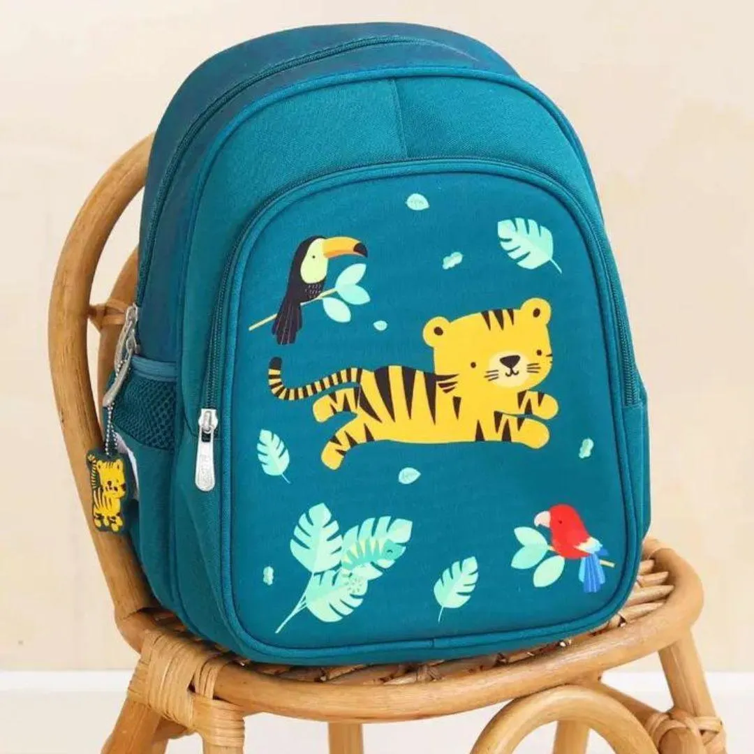 A Little Lovely Company - Backpack with insulated pocket: Jungle