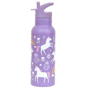 A Lovely Little Company - XL Stainless Steel Drink / Water Bottle: Unicorn Dreams