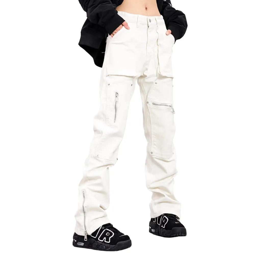 American Multi-Pocket Stud Jeans
