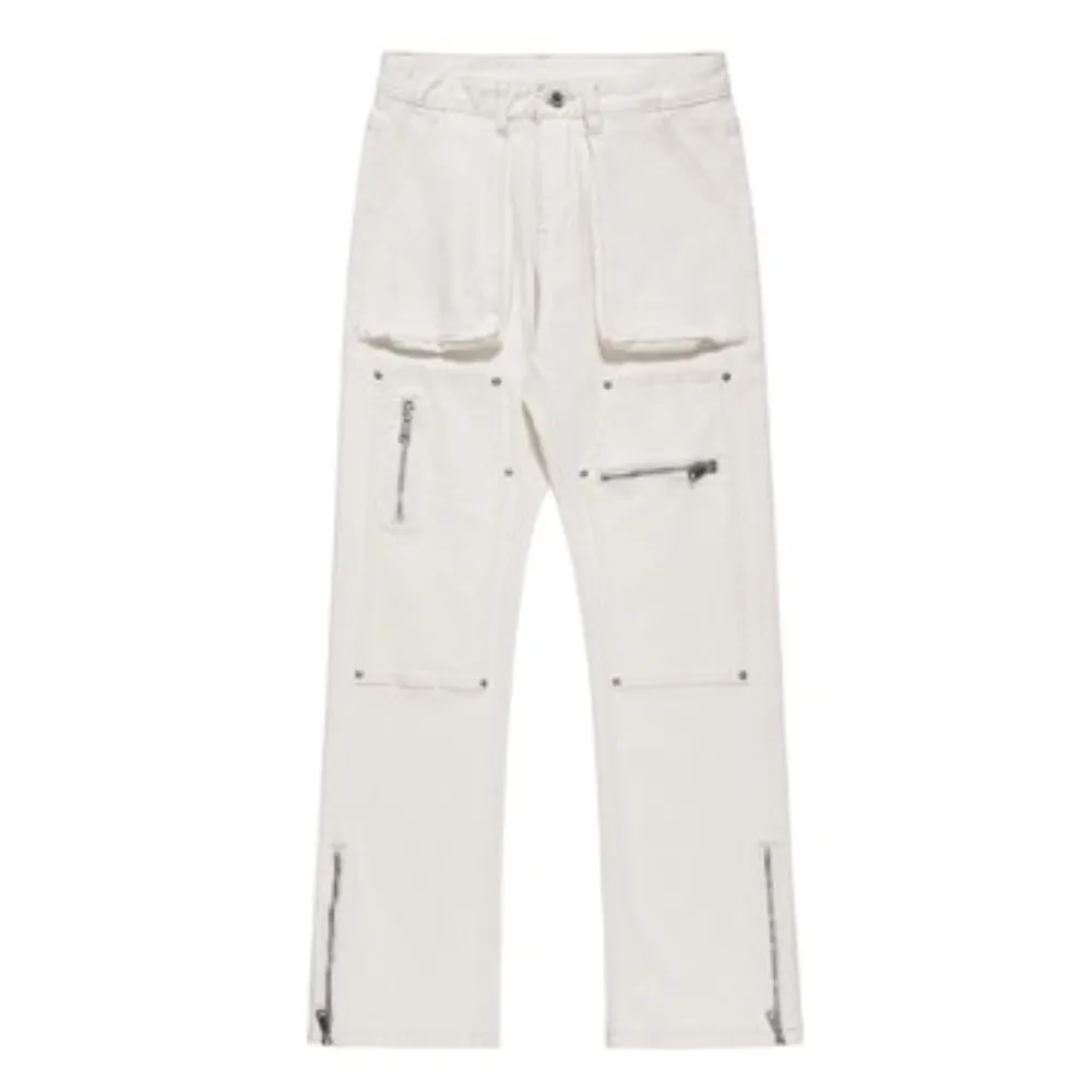 American Multi-Pocket Stud Jeans