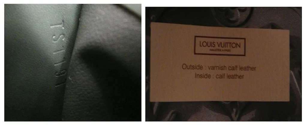 Authentic NEW in Box Louis Vuitton Sarah Vernis Blue Wallet