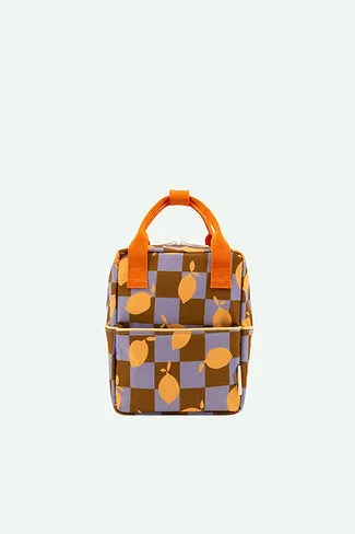 Backpack Small Farmhouse Checkerboard / Lemons