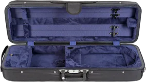 Bobelock 1003 Featherlite Oblong Suspension Violin Case with Velour Interior