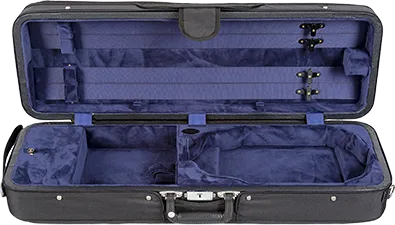 Bobelock 1003 Featherlite Oblong Suspension Violin Case with Velour Interior