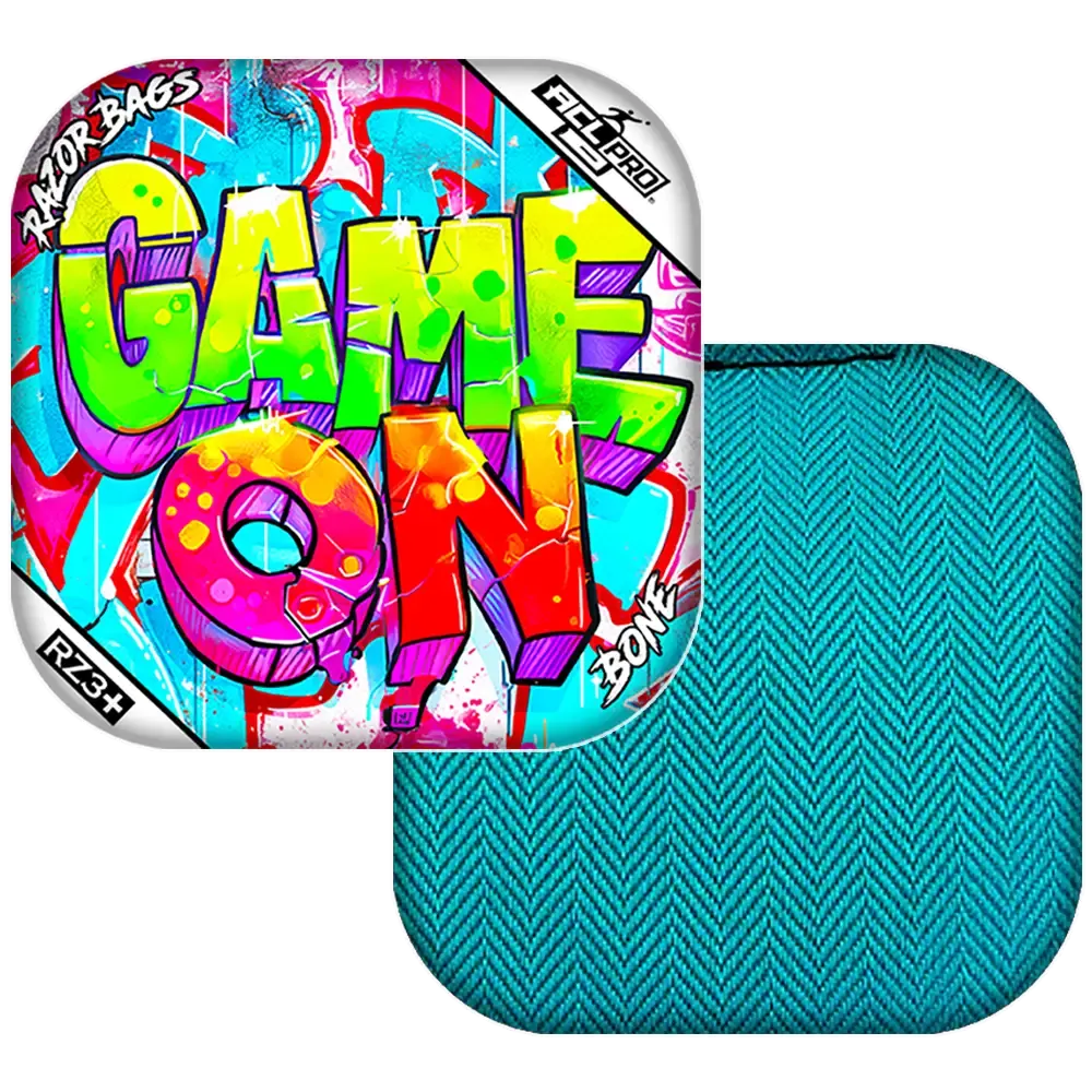 Bone | Game On | ACL PRO Razor Cornhole Bags