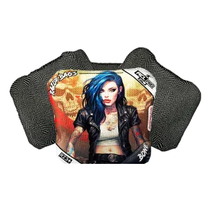 Bone | Woman Skulls | ACL PRO Razor Cornhole Bags