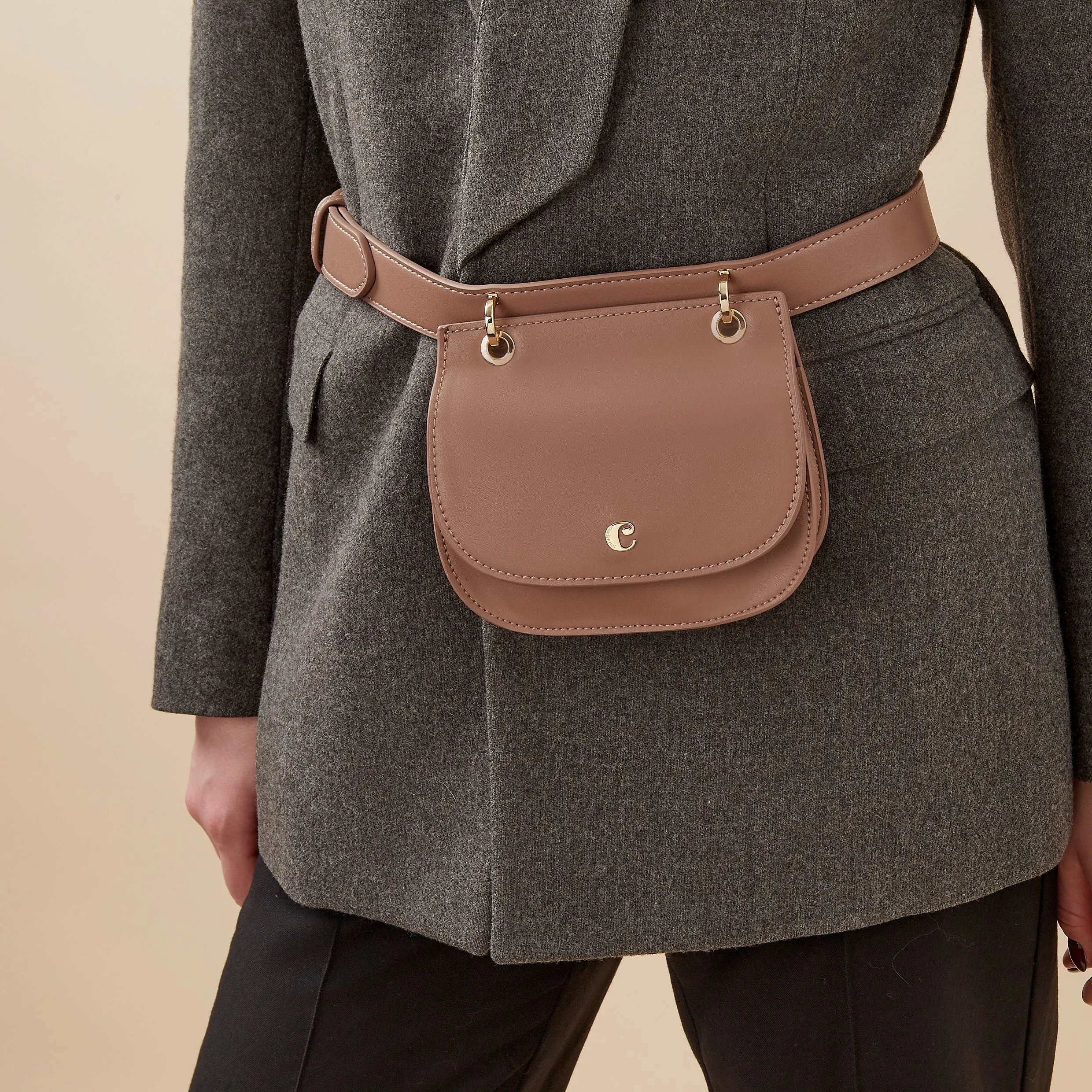 CACHAREL CTJ440X - Waistpack Andrea Light Brown