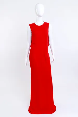 Carwash Back Maxi Gown