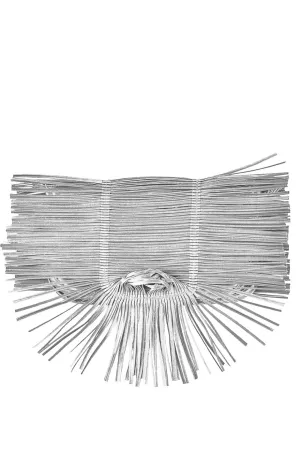 Clutch Me Ασημί Τσαντάκι