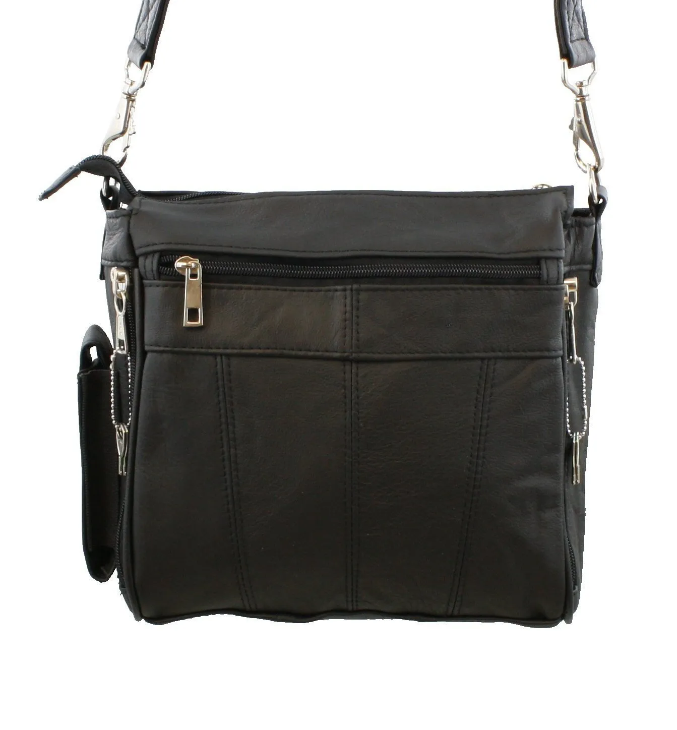 Compact Crossbody Locking Concealed Carry Purse