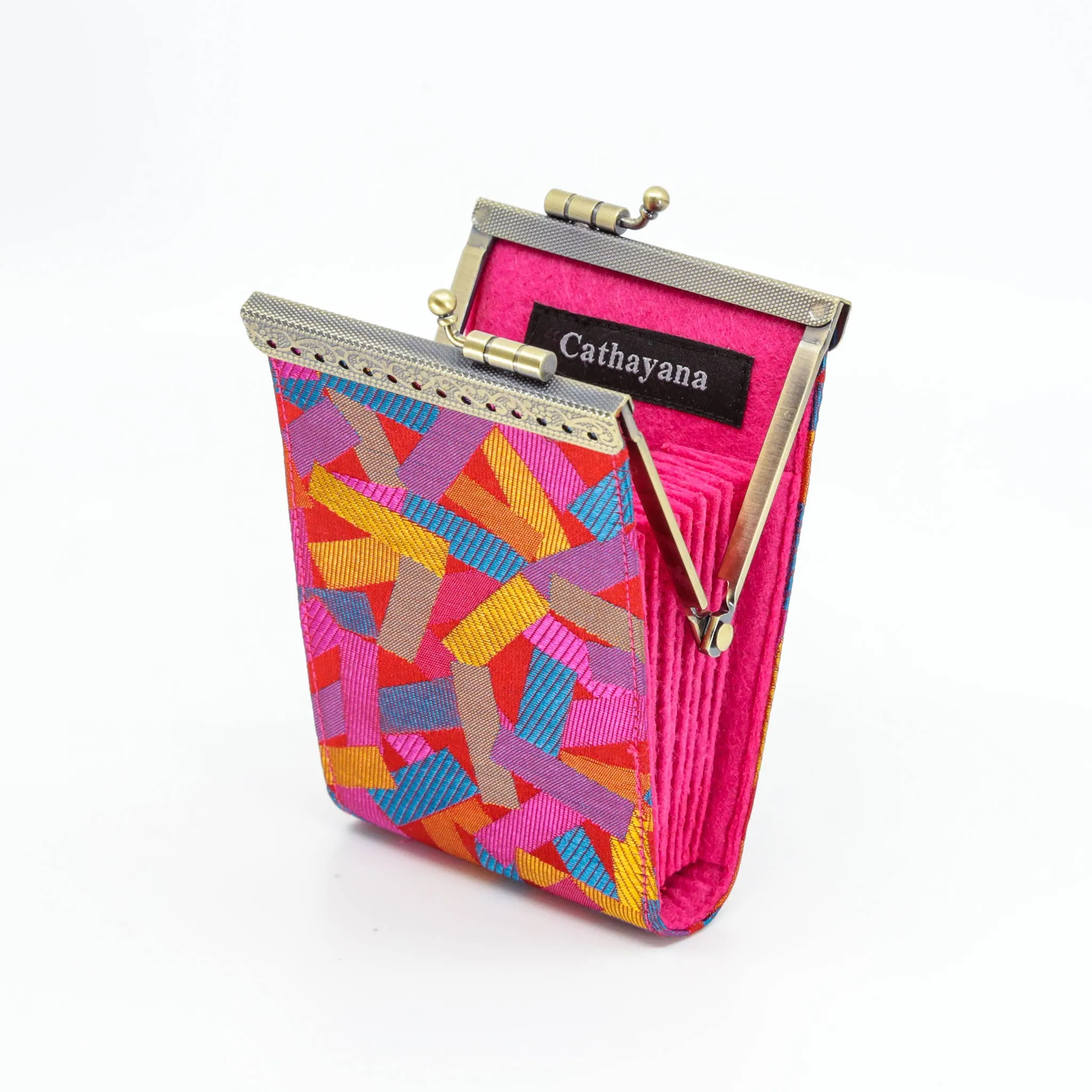 Confetti Brocade card holder