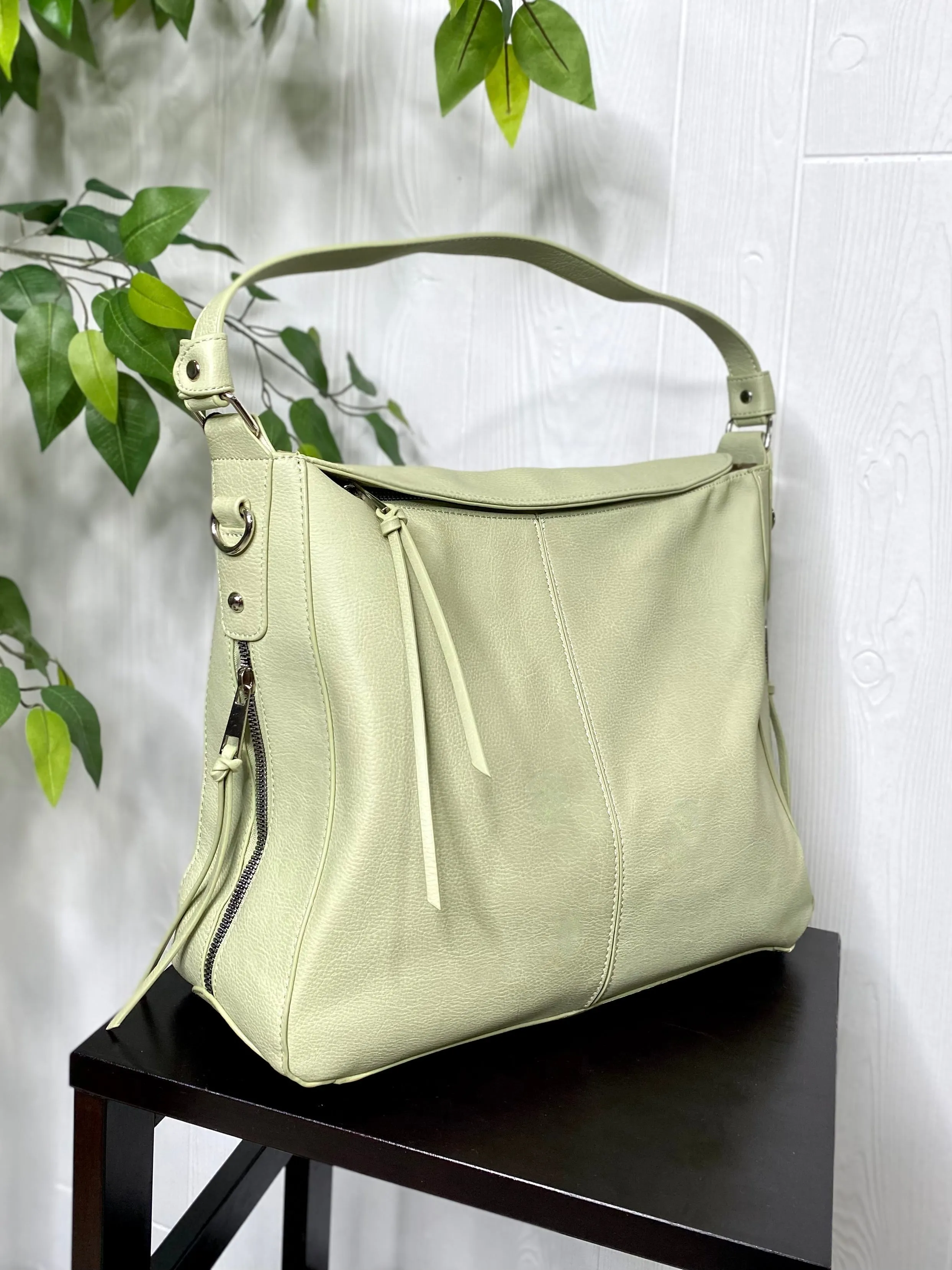 Dana Hobo & Crossbody in Celery