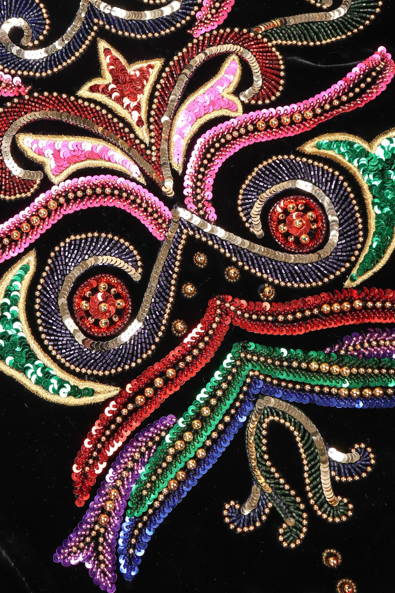 Embellished Velvet Bolero Jacket