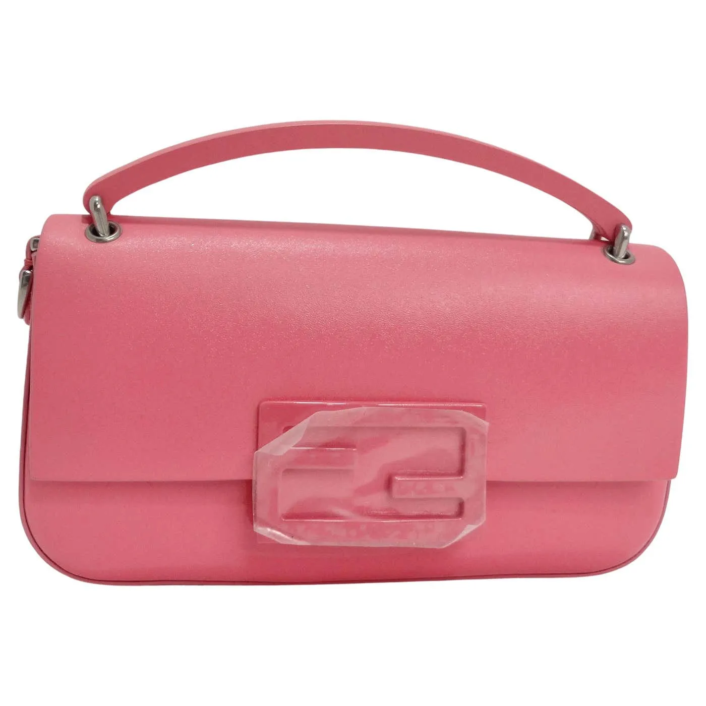 Fendi Baguette Phone Pouch Pink