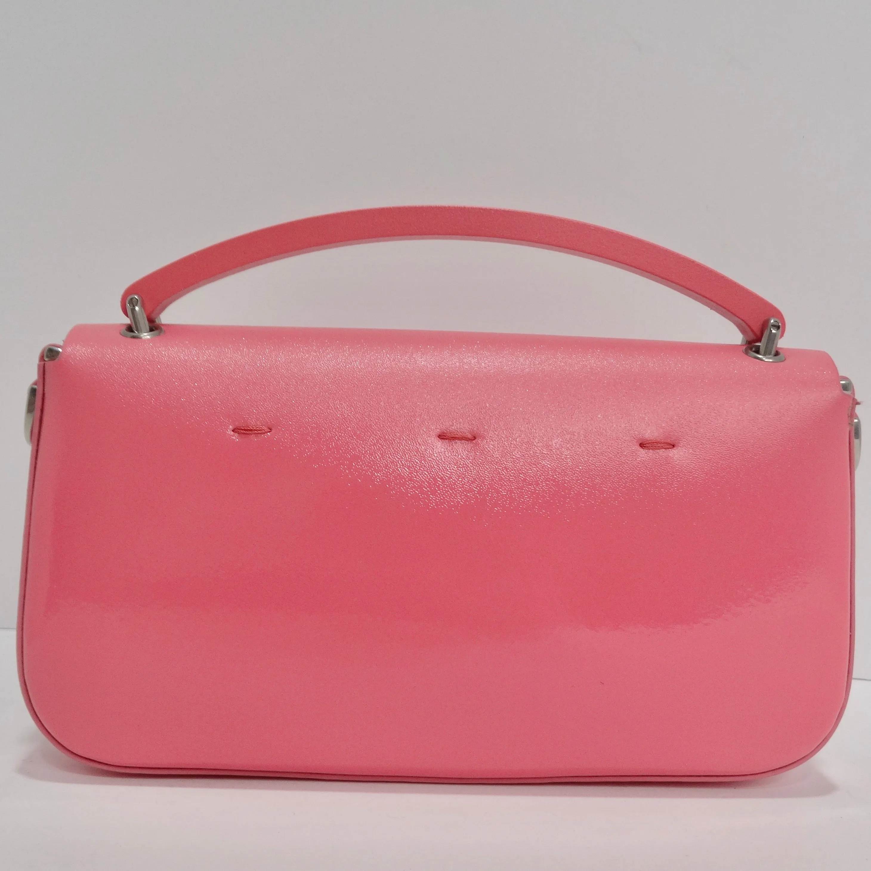 Fendi Baguette Phone Pouch Pink