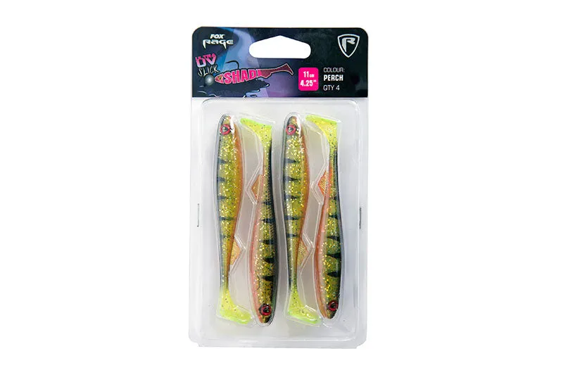 Fox Rage Slick Shad Perch UV Packs