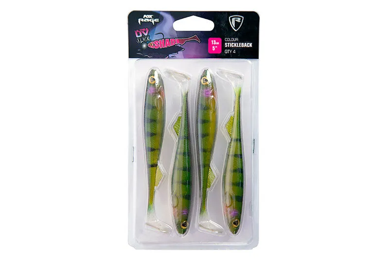 Fox Rage Slick Shad Stickleback UV Packs