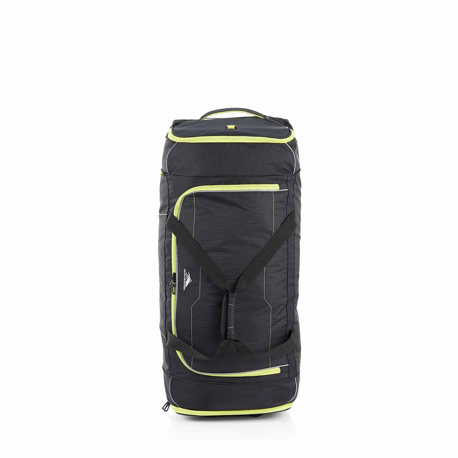 High Sierra Ultimate Access 3 91cm Wheeled Duffel Black-Lime
