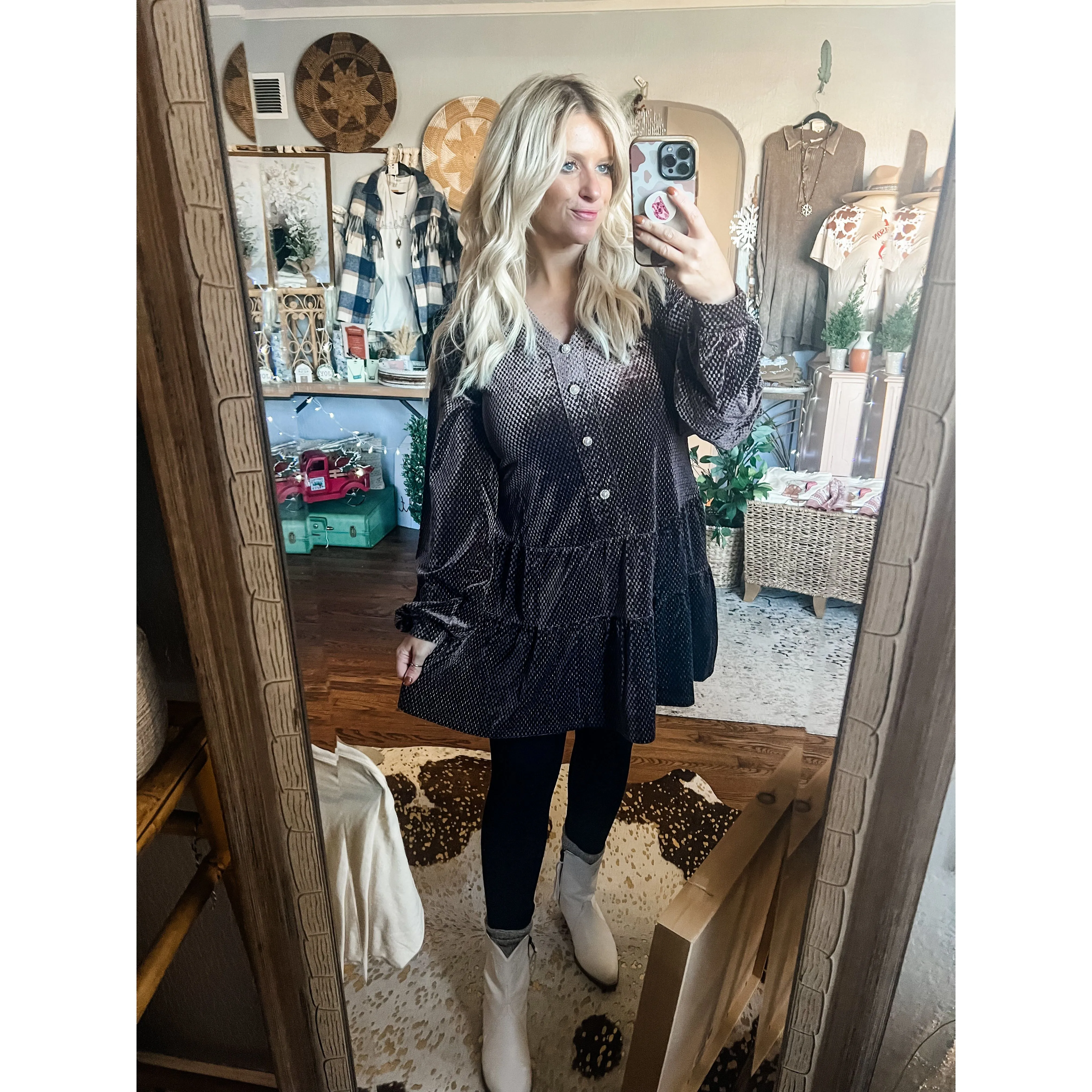 Holiday Velvet Dress