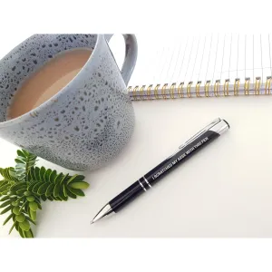 I Scratched My Arse With This Pen