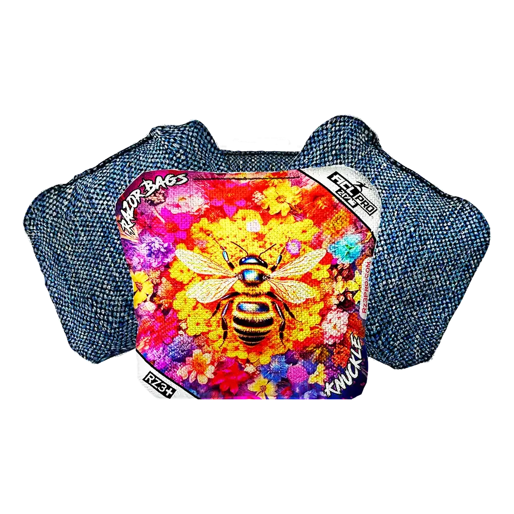 Knuckle | Bee Serious | ACL PRO Razor Cornhole Bags