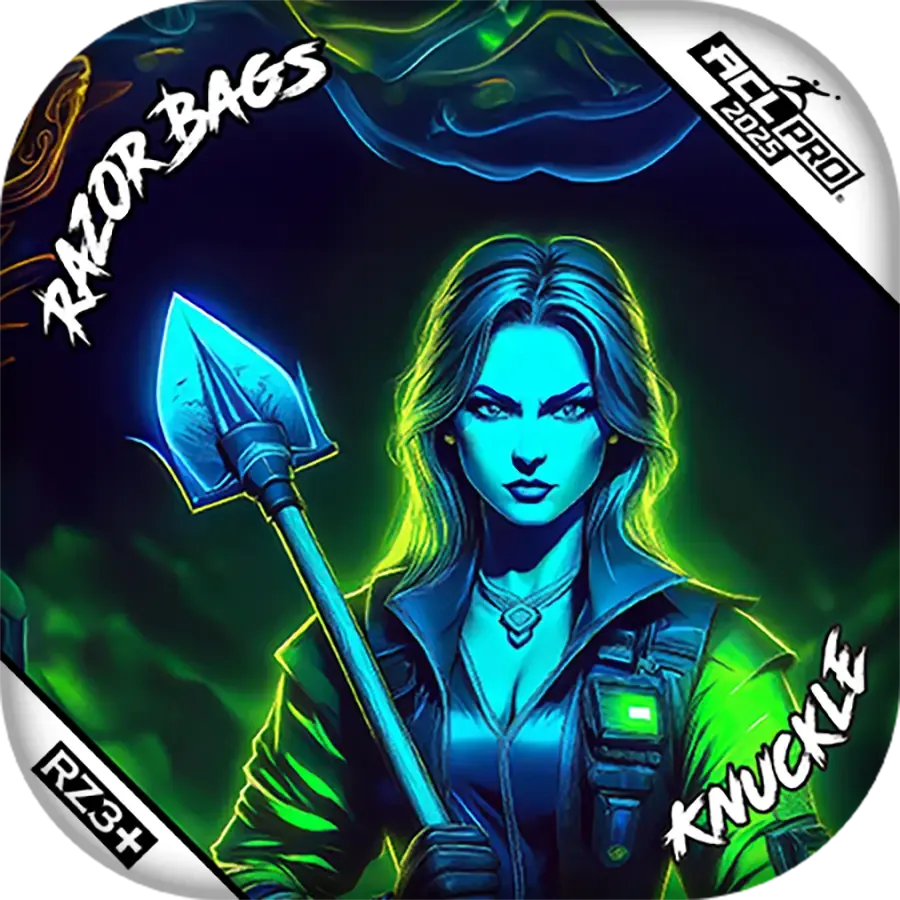Knuckle | Grave Digger | ACL PRO Razor Cornhole Bags