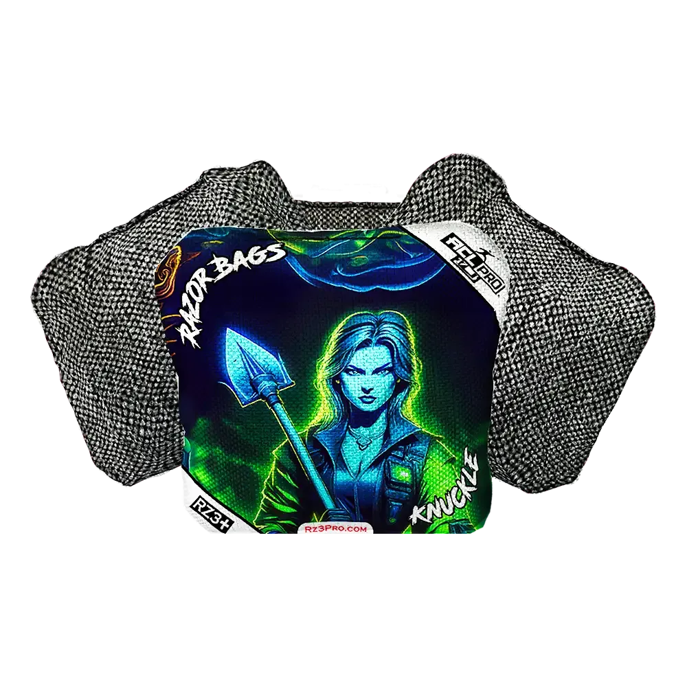 Knuckle | Grave Digger | ACL PRO Razor Cornhole Bags