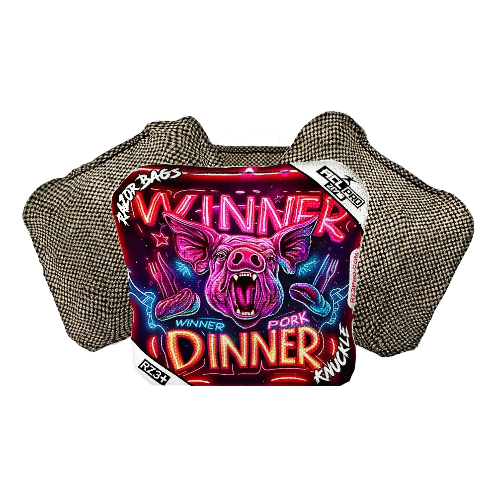 Knuckle | Pork Dinner | ACL PRO Razor Cornhole Bags