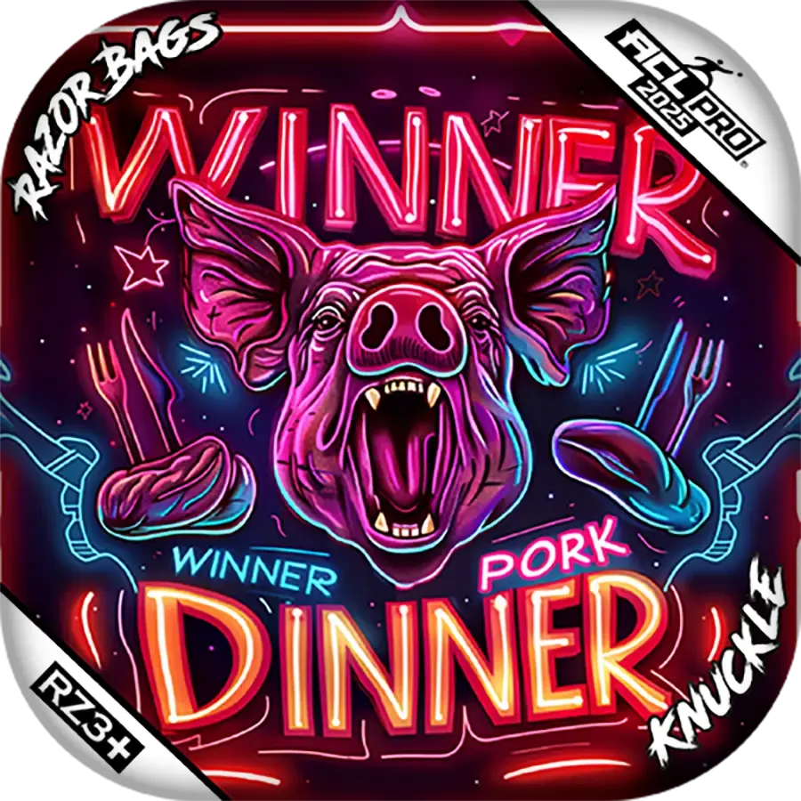Knuckle | Pork Dinner | ACL PRO Razor Cornhole Bags
