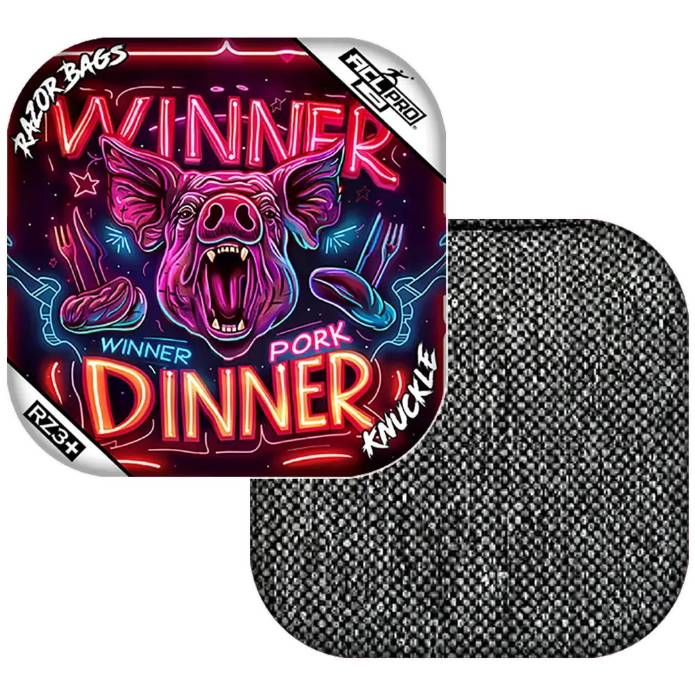 Knuckle | Pork Dinner | ACL PRO Razor Cornhole Bags