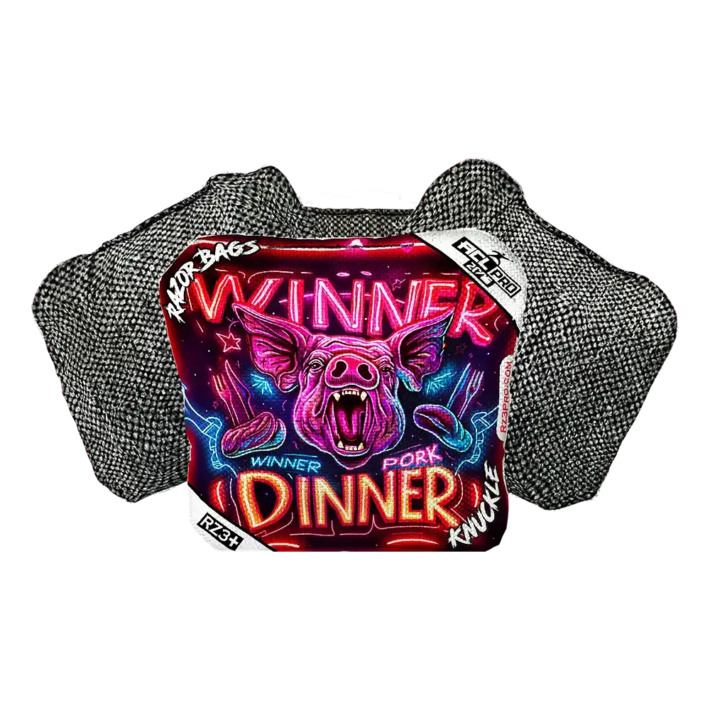 Knuckle | Pork Dinner | ACL PRO Razor Cornhole Bags