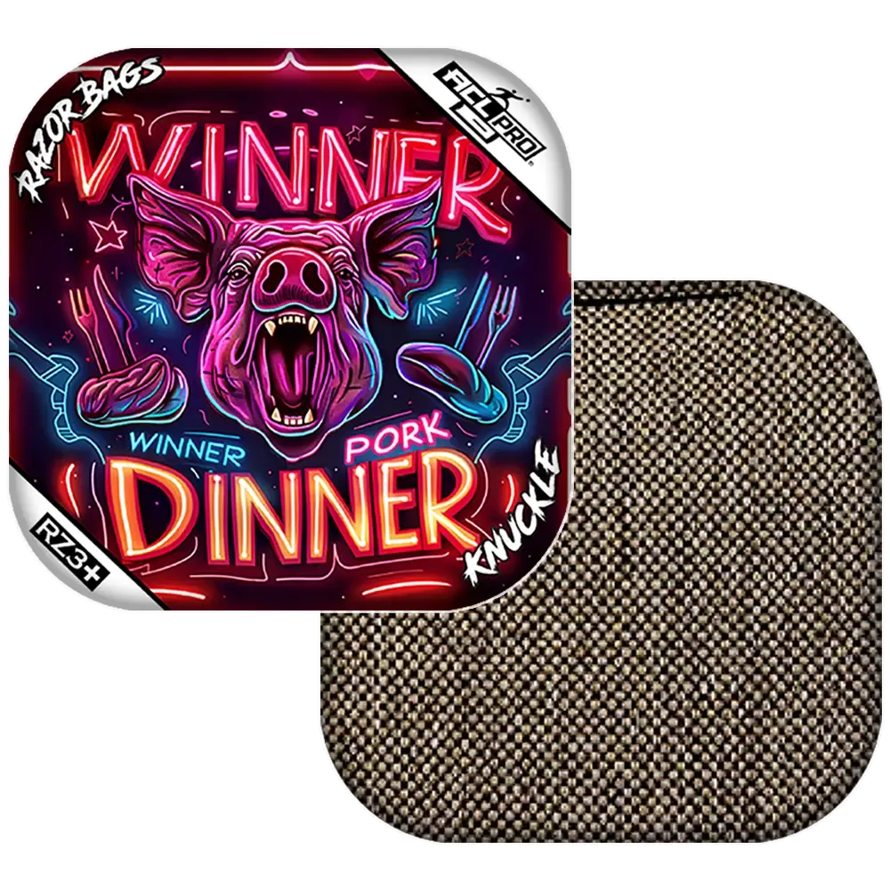 Knuckle | Pork Dinner | ACL PRO Razor Cornhole Bags