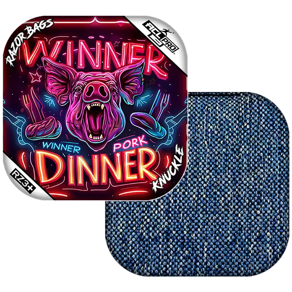 Knuckle | Pork Dinner | ACL PRO Razor Cornhole Bags