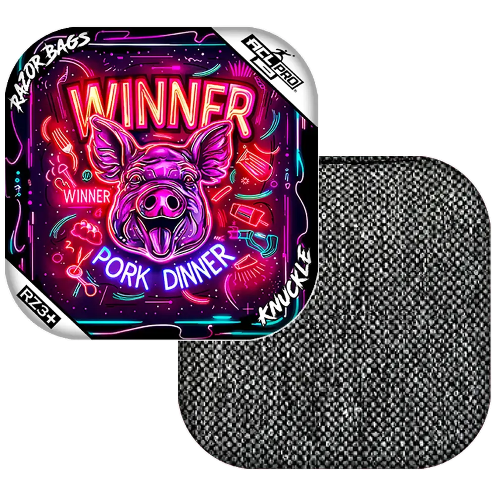Knuckle | Winner Winner Pork Dinner | ACL PRO Razor Cornhole Bags