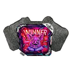 Knuckle | Winner Winner Pork Dinner | ACL PRO Razor Cornhole Bags