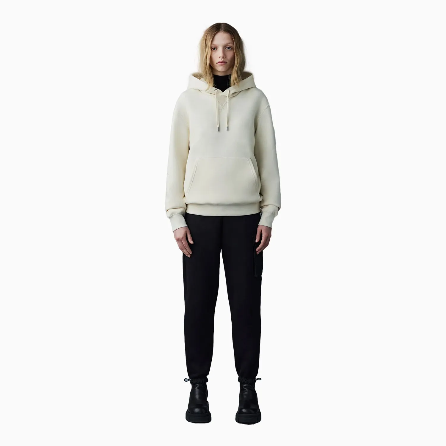 KRYS Pull Over Hoodie With Velvet Embroidery