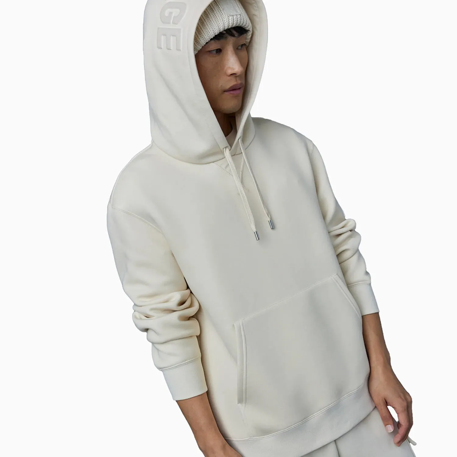 KRYS Pull Over Hoodie With Velvet Embroidery