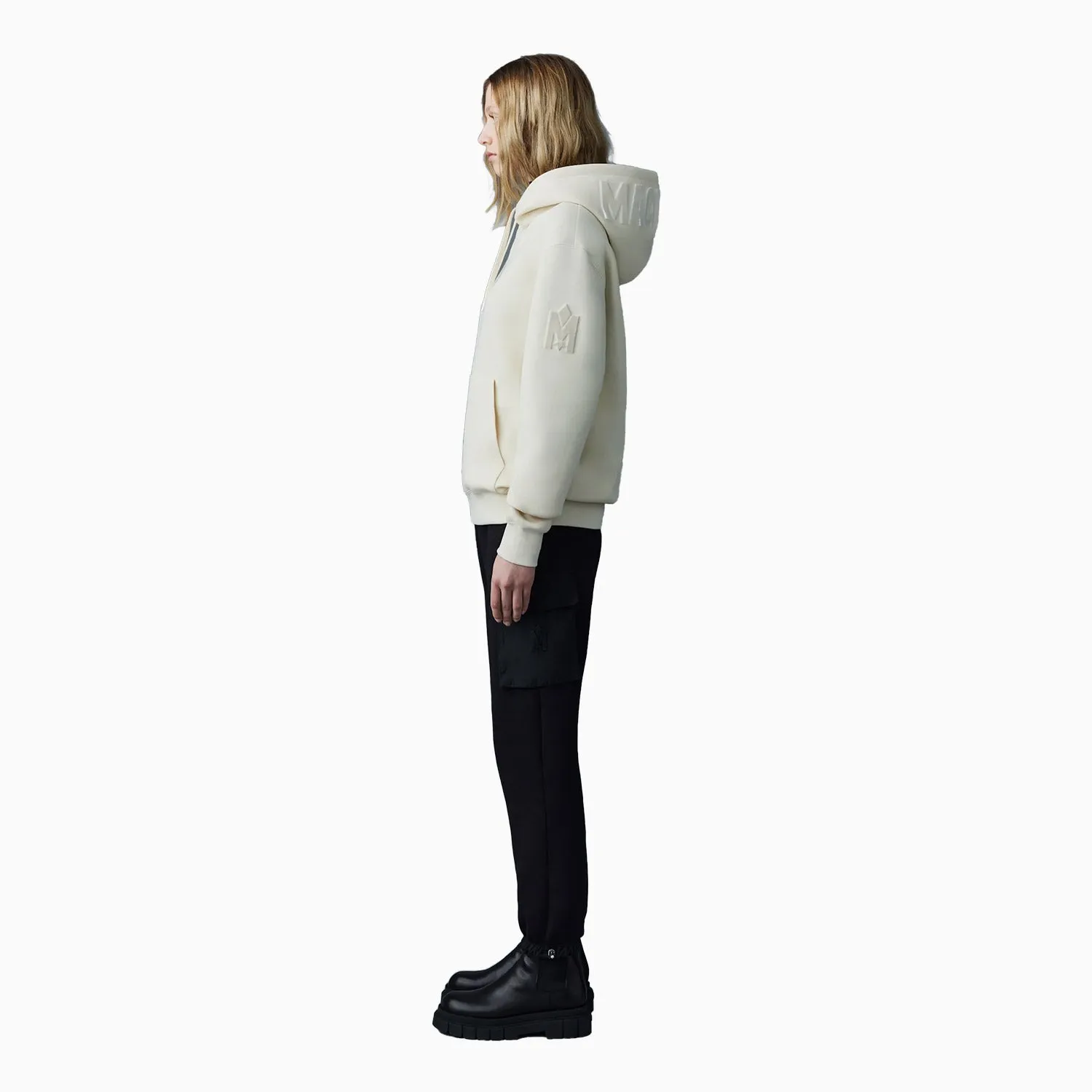 KRYS Pull Over Hoodie With Velvet Embroidery