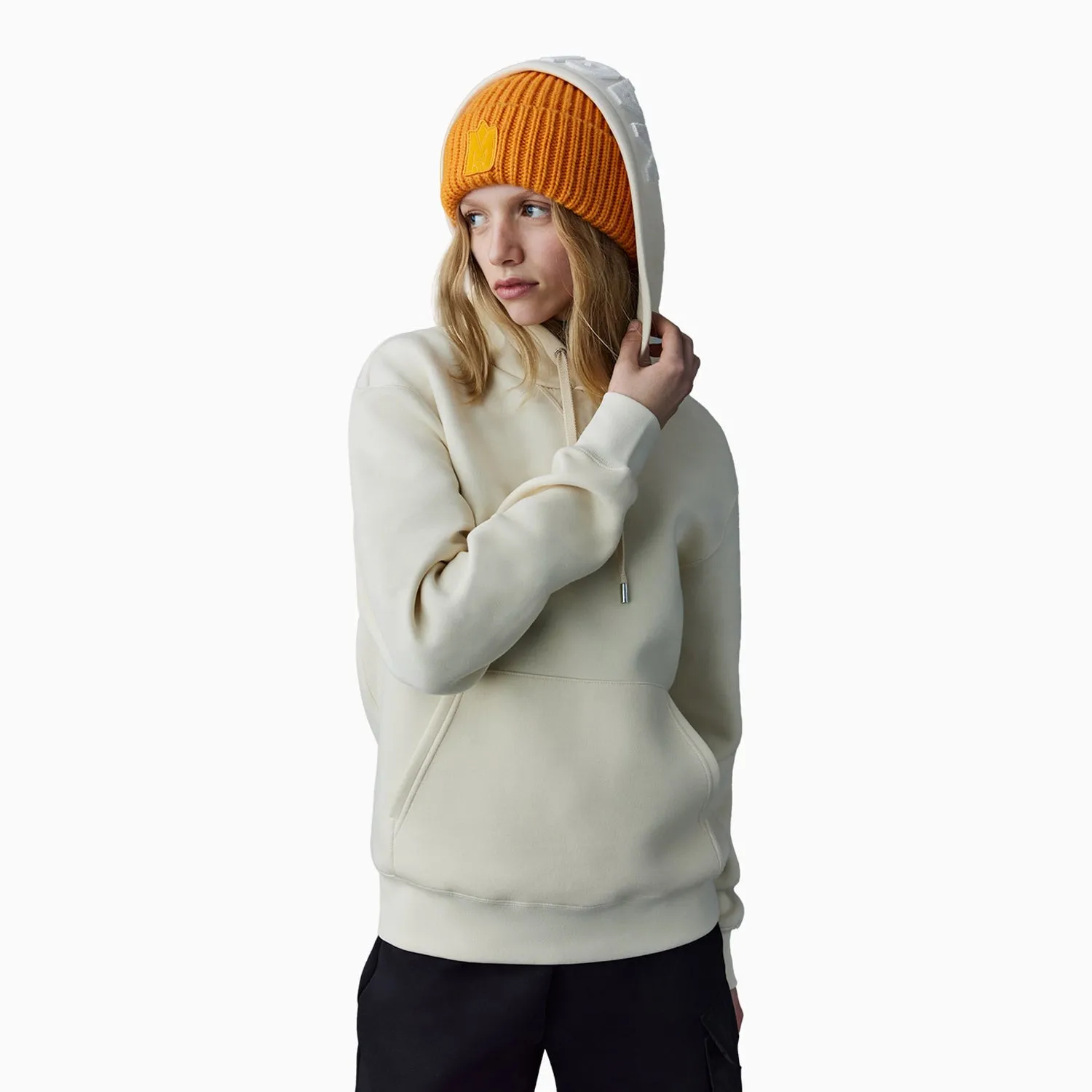 KRYS Pull Over Hoodie With Velvet Embroidery