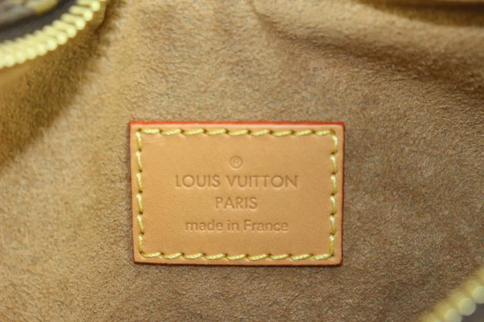 Louis Vuitton Rare Monogram Loop Chain Hobo Crossbody Croissant Bag 1118lv34